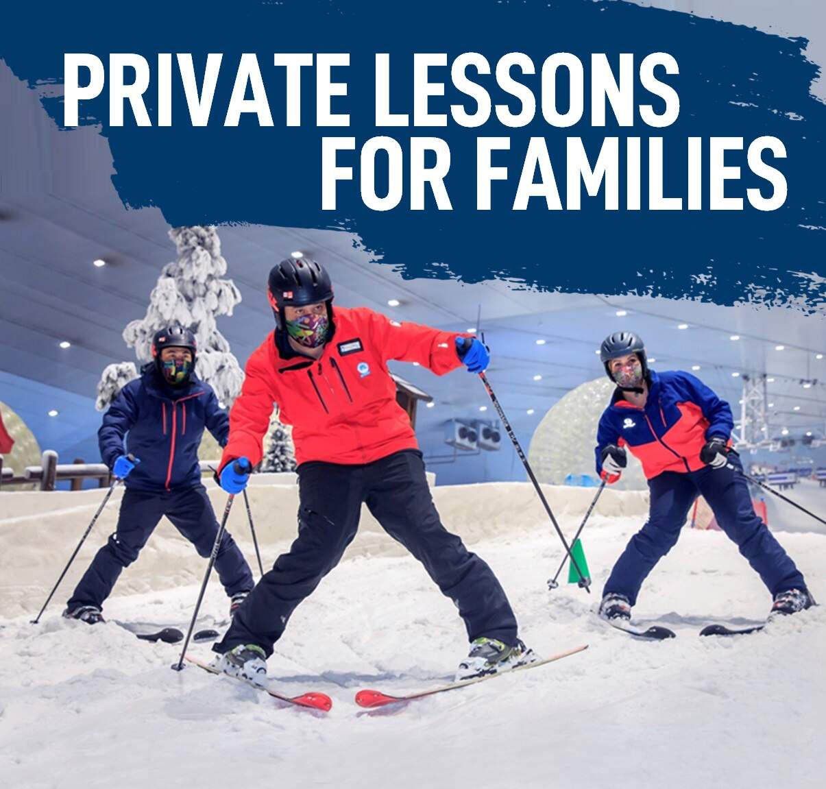 PRIVATE SKI AND SNOWBOARDING LESSONS FOR FAMILIES